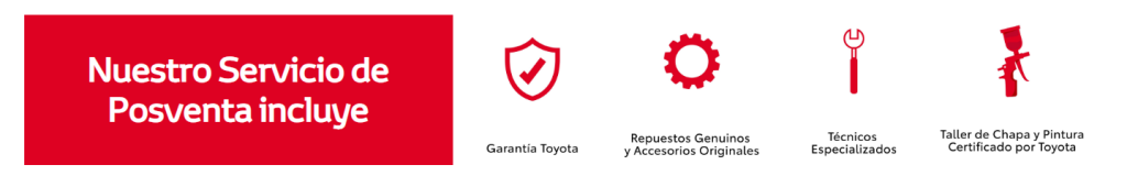 Servicio de Posventa Toyota Treos